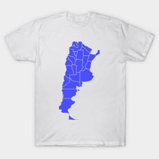 Argentina regions map T-Shirt